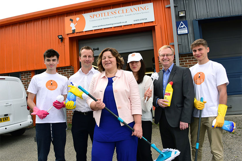 £55k loan helps Spotless Cleaning grow