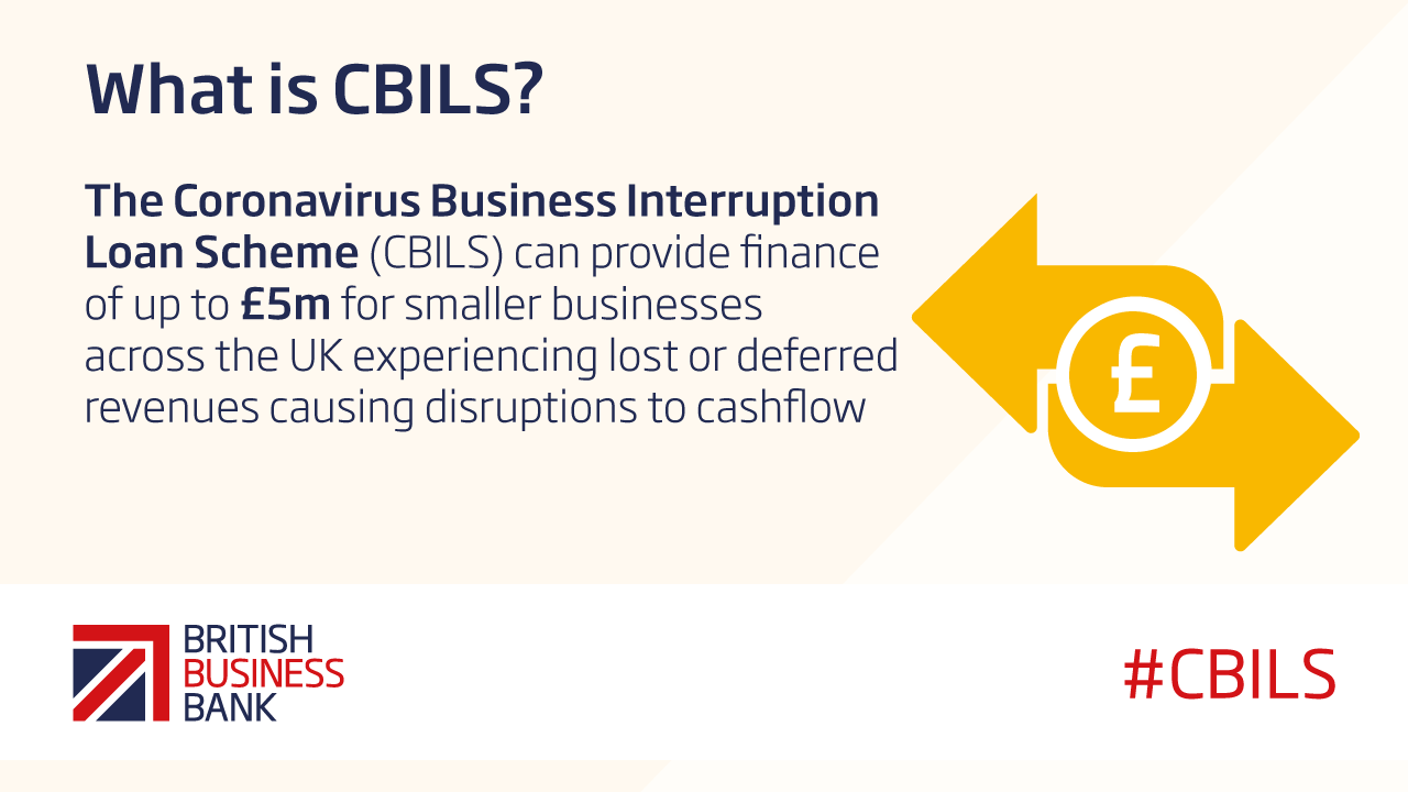 CBILS can provide finance of up to £5m for smaller business