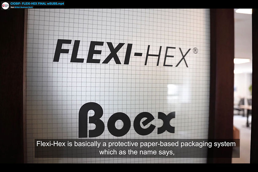 Video case study: Hear from Sustainable packaging business Flexi-Hex